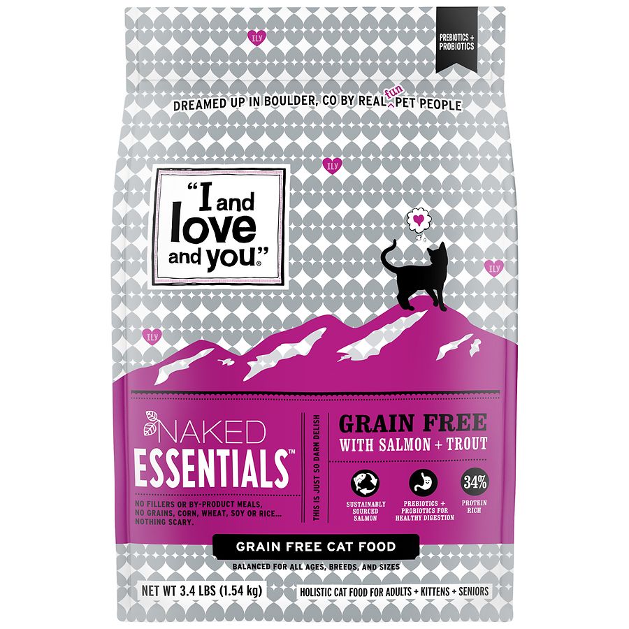 "I and love and you" Grain Free Dry Cat Food Salmon & Trout