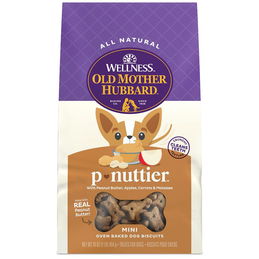 Old Mother Hubbard All Natural Treat Biscuits P Nuttier