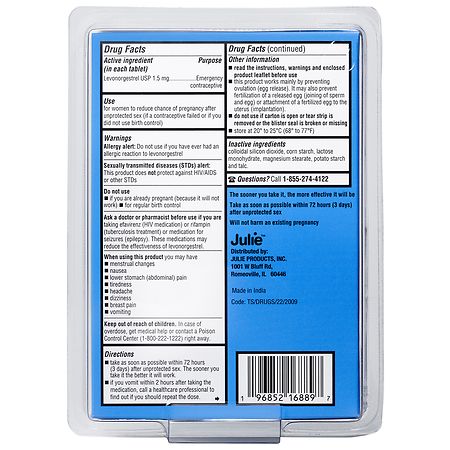 Julie Emergency Contraception