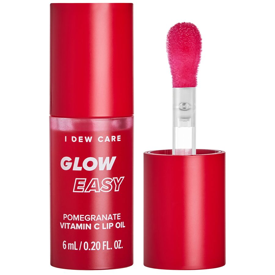I Dew Care Glow Easy Lip Oil Pomegranate Pomegranate Walgreens