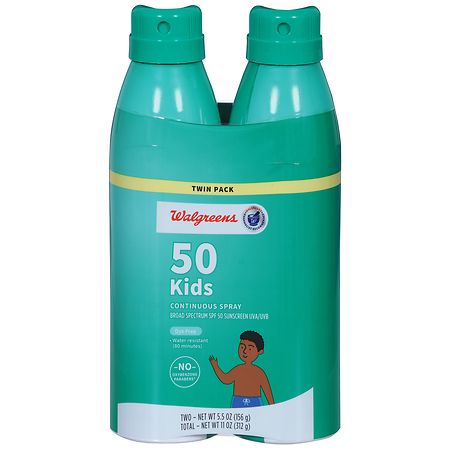 Walgreens Kids Sunscreen Spray SPF 50