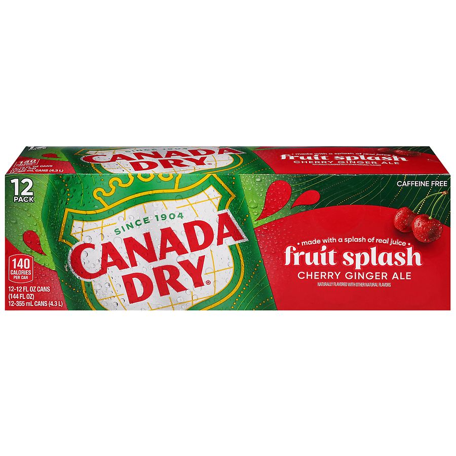 Canada Dry Ginger Ale Cherry | Walgreens