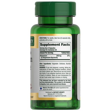 magnesium glycinate and glutathione Thorne High Absorption Magnesium Glycinate 240mg