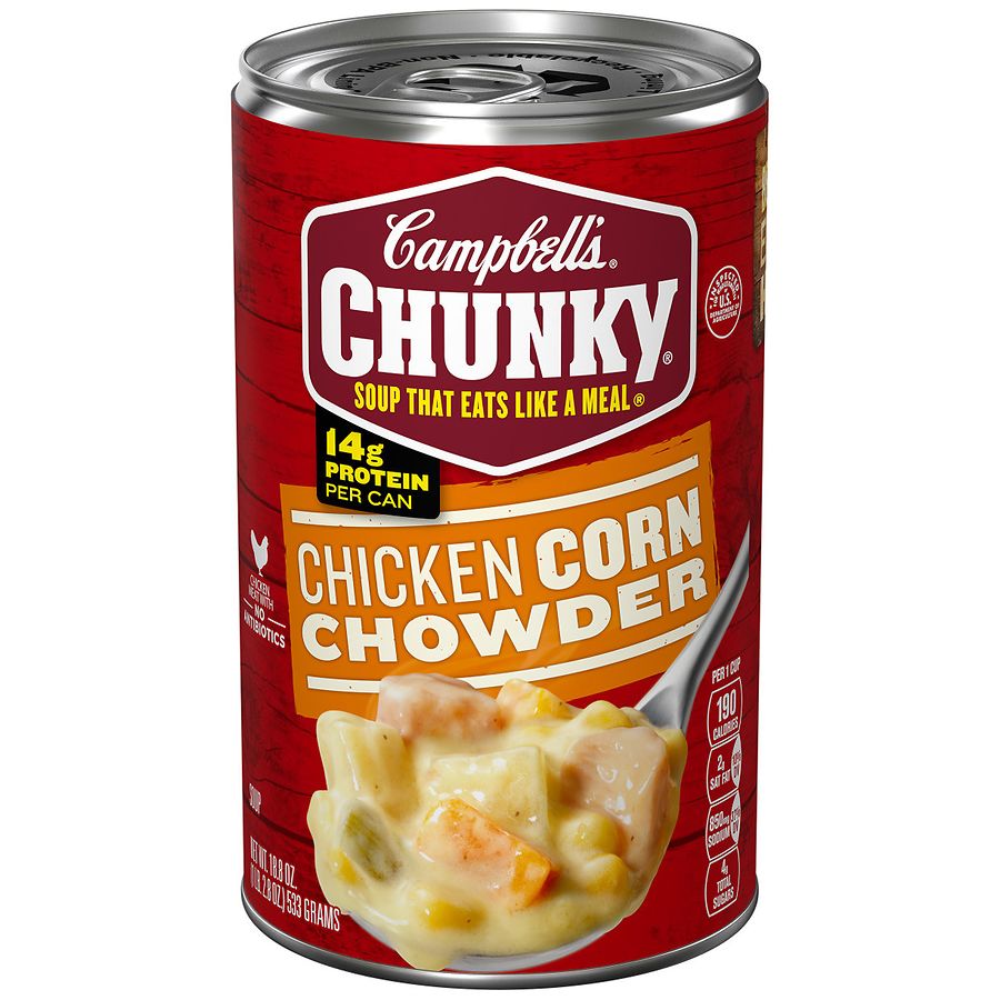 Campbell's Chunky Chicken Corn Chowder Soup