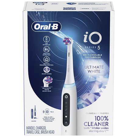 Oral-B Electric Toothbrush with Brush Head, Rechargeable