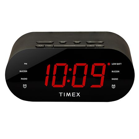Timex AM/FM Dual Alarm Clock Radio