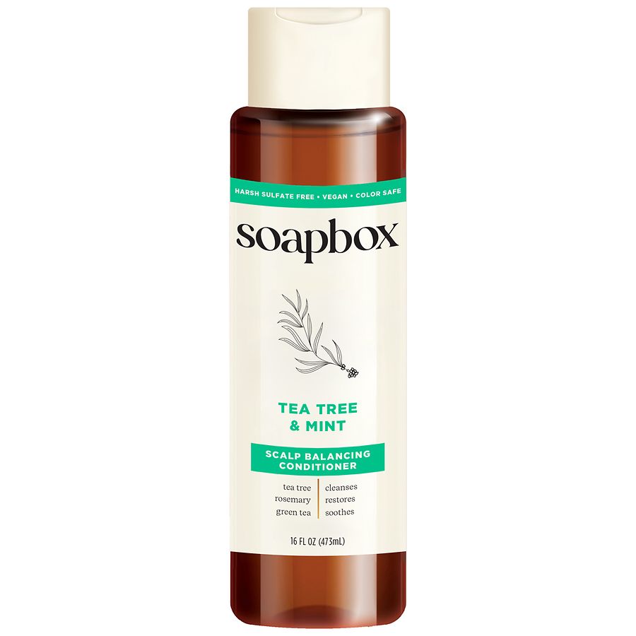 Soapbox Tea Tree & Mint Scalp Balancing Conditioner