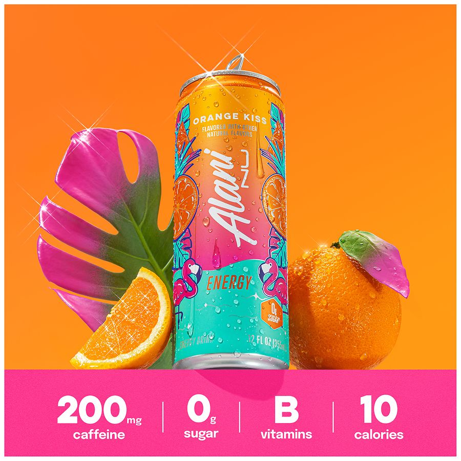 Alani Nu Sugar Free Energy Drink Can Orange Kiss | Walgreens