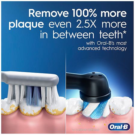 Oral-B iO Series 4 Electric Toothbrush, Black | Walgreens