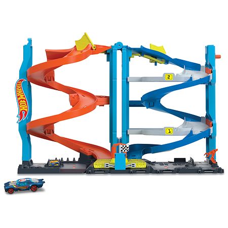 Hot Wheels City Transforming Race Tower