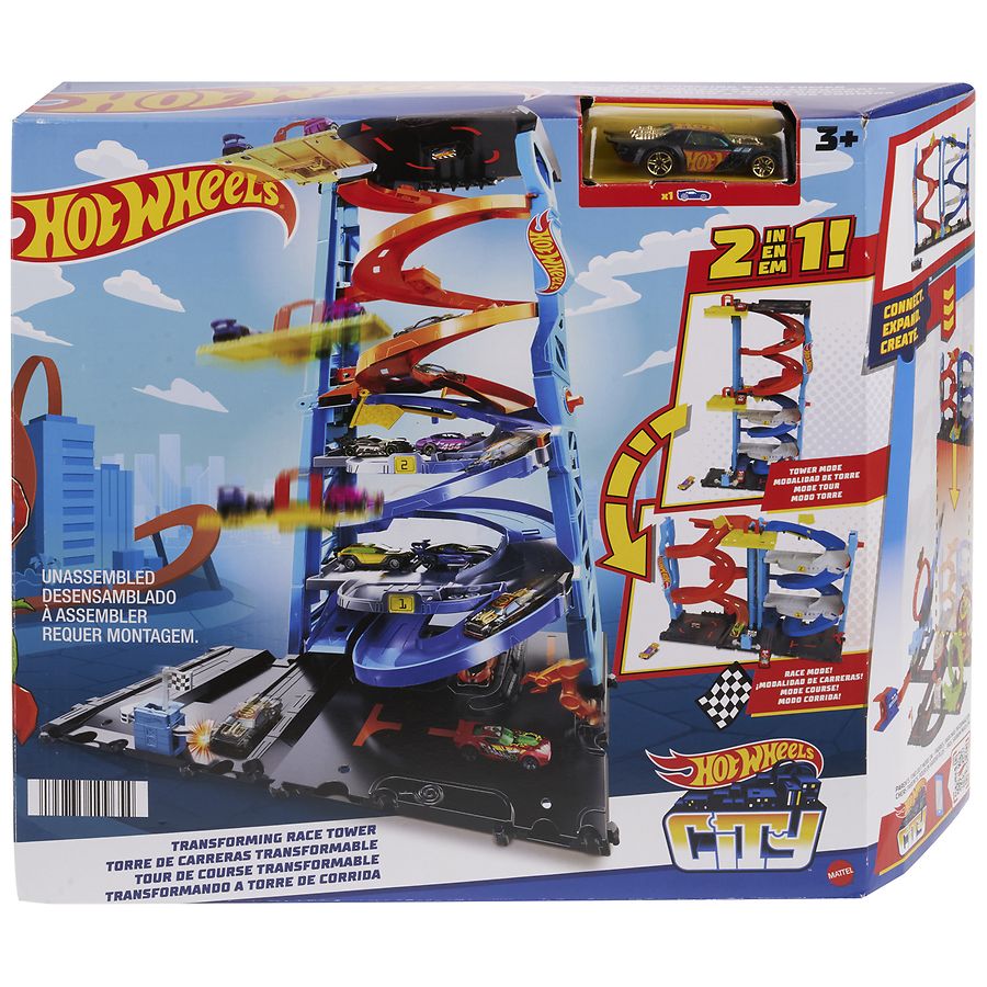 Hot Wheels City Transforming Race Tower Walgreens