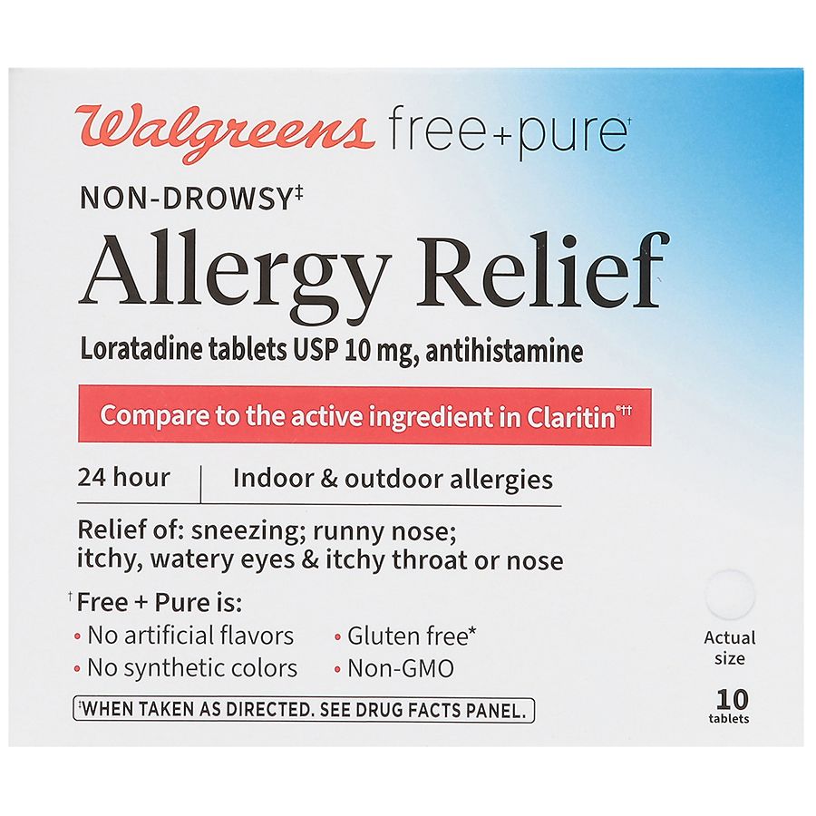 Walgreens Allergy Relief 24 Hour | Walgreens