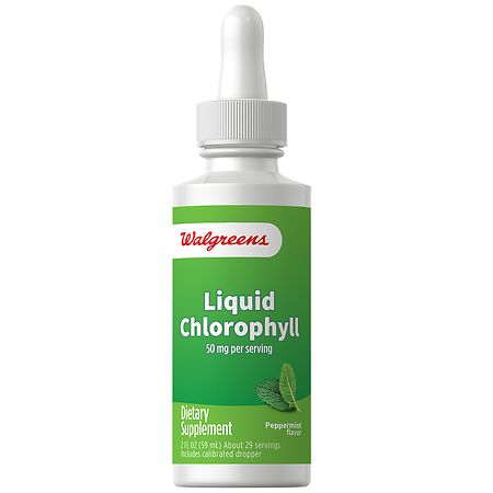 Walgreens Liquid Chlorophyll Peppermint