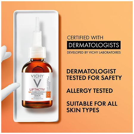 Vichy LiftActiv 16% Pure Vitamin C Brightening Serum | Walgreens