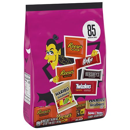 UPC 034000945481 product image for Hershey's Snack Size Halloween Candy Bulk Bag Assorted - 39.08 oz | upcitemdb.com