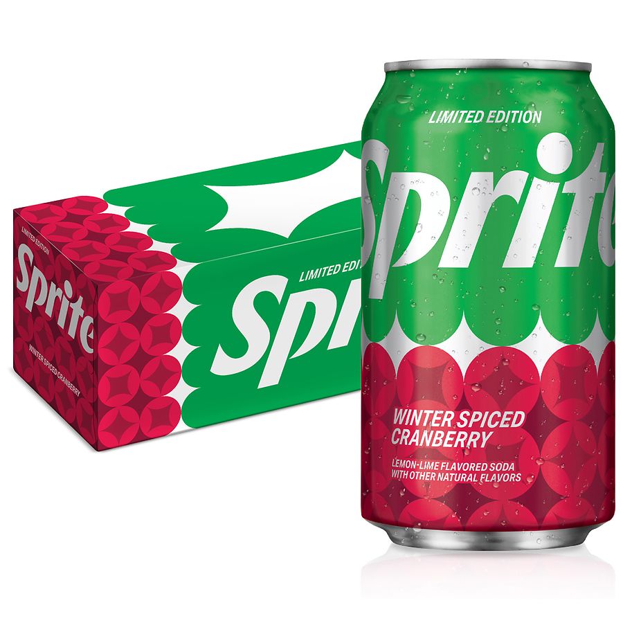 Sprite Soda, Fridge Pack Winter Spiced Cranberry | Walgreens