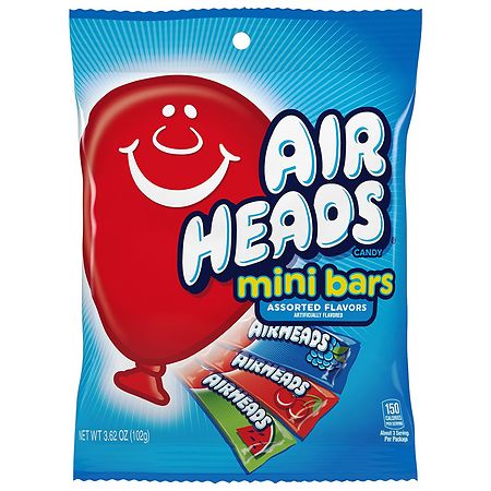 UPC 073390008017 product image for Airheads Mini Bars Assorted - 3.62 oz | upcitemdb.com