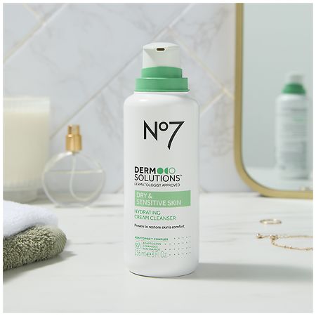 No7 Derm Solutions Hydrating Cream Cleanser | Walgreens