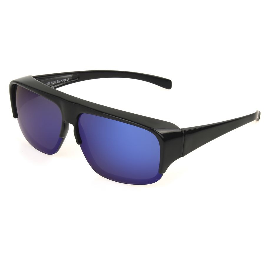 Foster Grant Solar Shield Sunglasses FO-057 Black