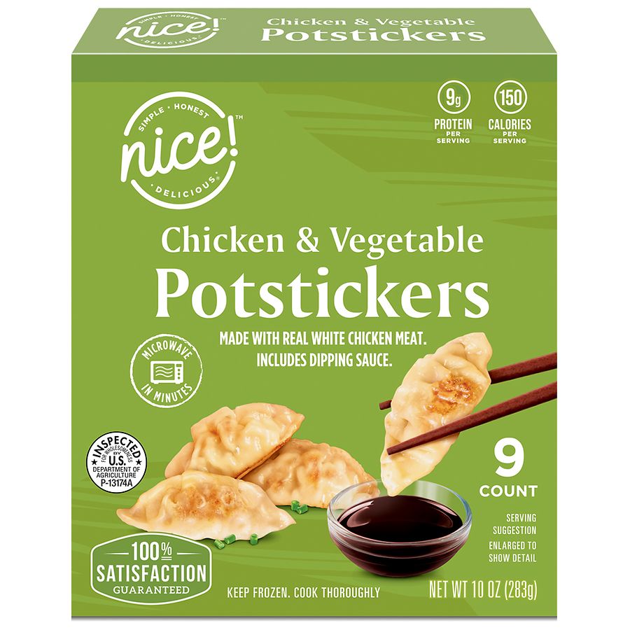 Nice! Potstickers with Dipping Sauce Chicken & Vegetable