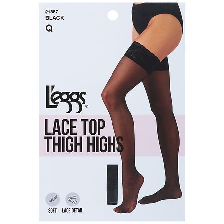 Lace top thigh high socks best sale