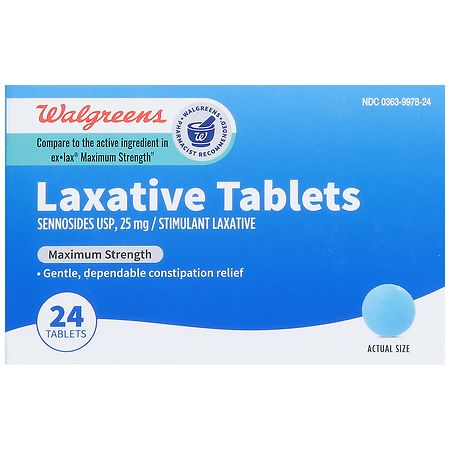 Walgreens Laxative Tablets