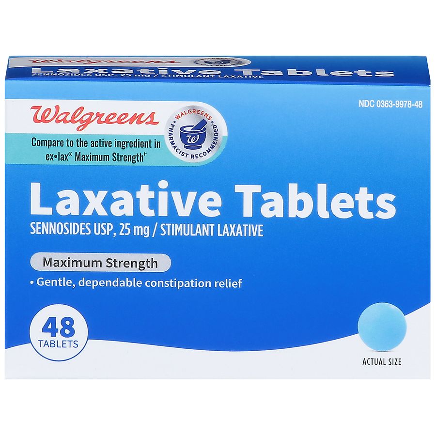 Walgreens Laxative Tablets