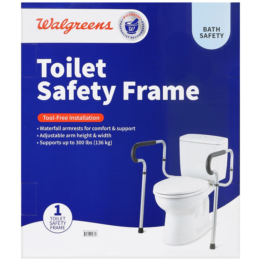 Walgreens Toilet Safety Frame
