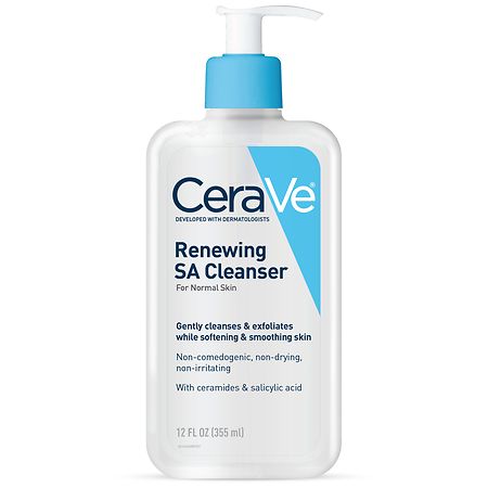 EAN 3606000590878 product image for CeraVe Renewing SA Cleanser Exfoliating Salicylic Acid Face Wash for Normal Skin | upcitemdb.com