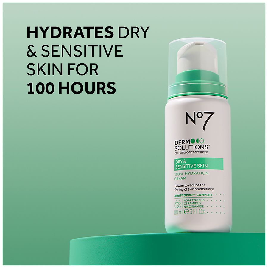 No7 Derm Solutions 100hr Hydration Cream | Walgreens