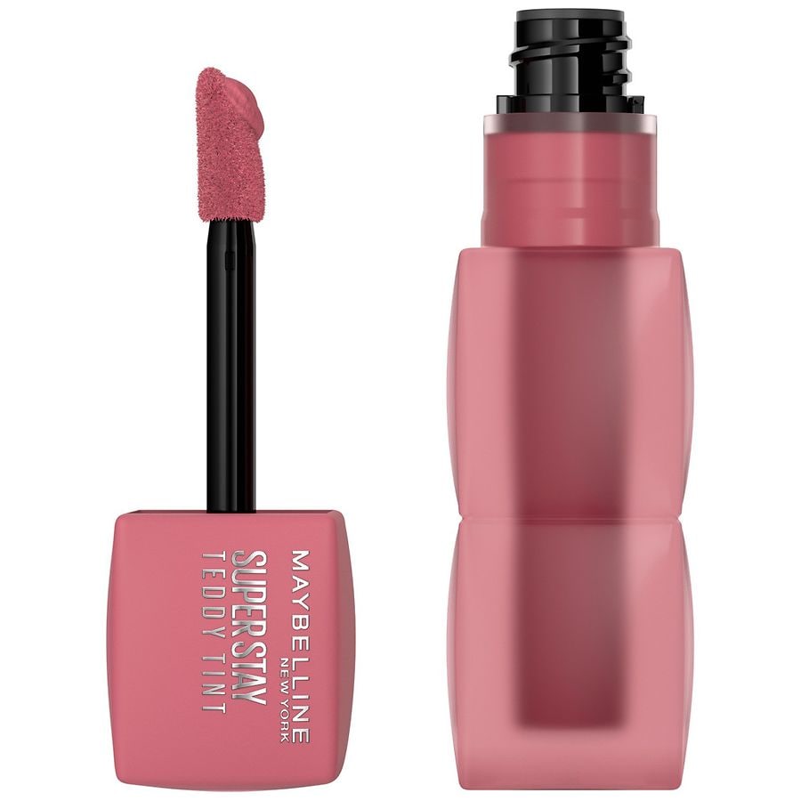 Maybelline SuperStay Teddy Tint, Long Lasting Blurred-Matte Lip Tint, Kneehigh