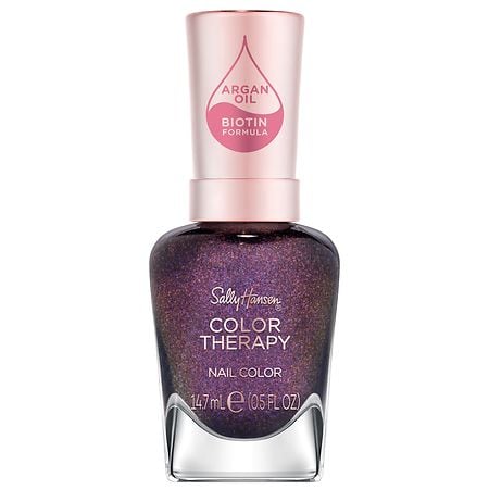 Sally Hansen Color Therapy Biotin and Argan Oil Infused Nail Polish Royal Confidante