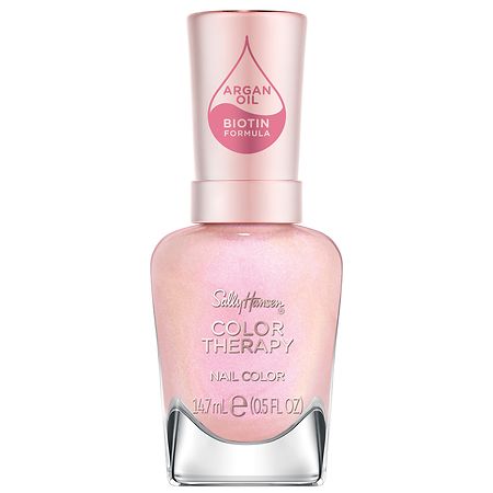 Sally Hansen Color Therapy Biotin and Argan Oil Infused Nail Polish Epink Journey