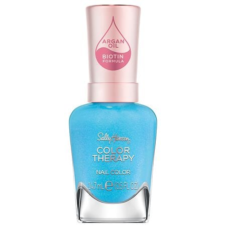 Sally Hansen Color Therapy Biotin and Argan Oil Infused Nail Polish Pacific Peace