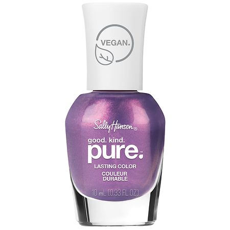 Sally Hansen Good. Kind. Pure Nail Polish, Enchanted Meadows Collection, Iris Dusk | CVS