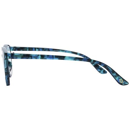 Lunettes De Lecture Foster Grant Berlin - Verres Anti-Rayures +3,50 - Cadre Papillon Bleu Écaille