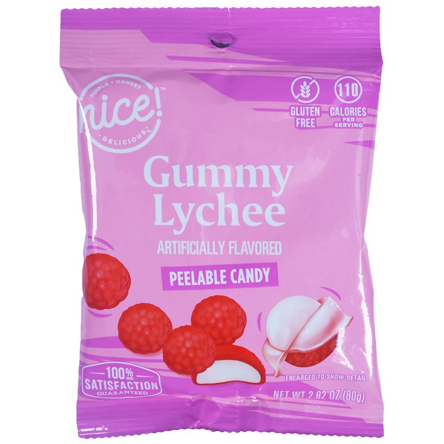 Nice! Peelable Candy Lychee | Walgreens