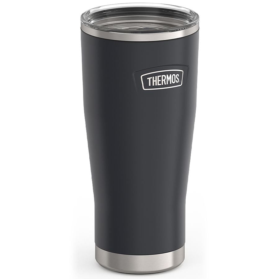 Thermos Stainless Steel Tumbler with Slide Lock Lid, Granite & Glacier
