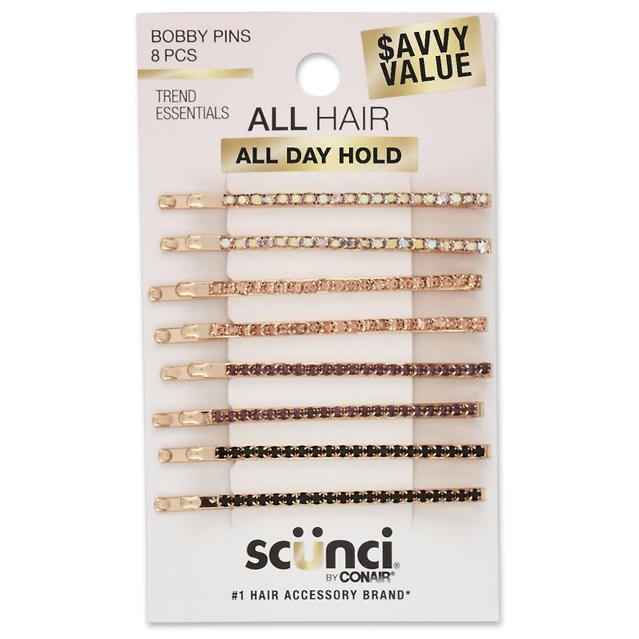 Scunci Bobby Pins Assorted