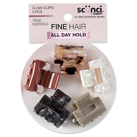 UPC 043194601332 product image for Scunci Claw Clips - 5.0 ea | upcitemdb.com
