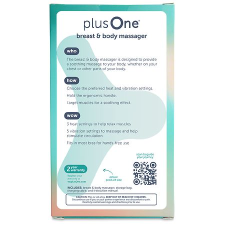 plusOne Breast and Body Massager