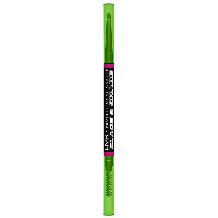 NYX Professional Makeup Blade and Shade, Nano Brow Mechanical Pencil, Black
