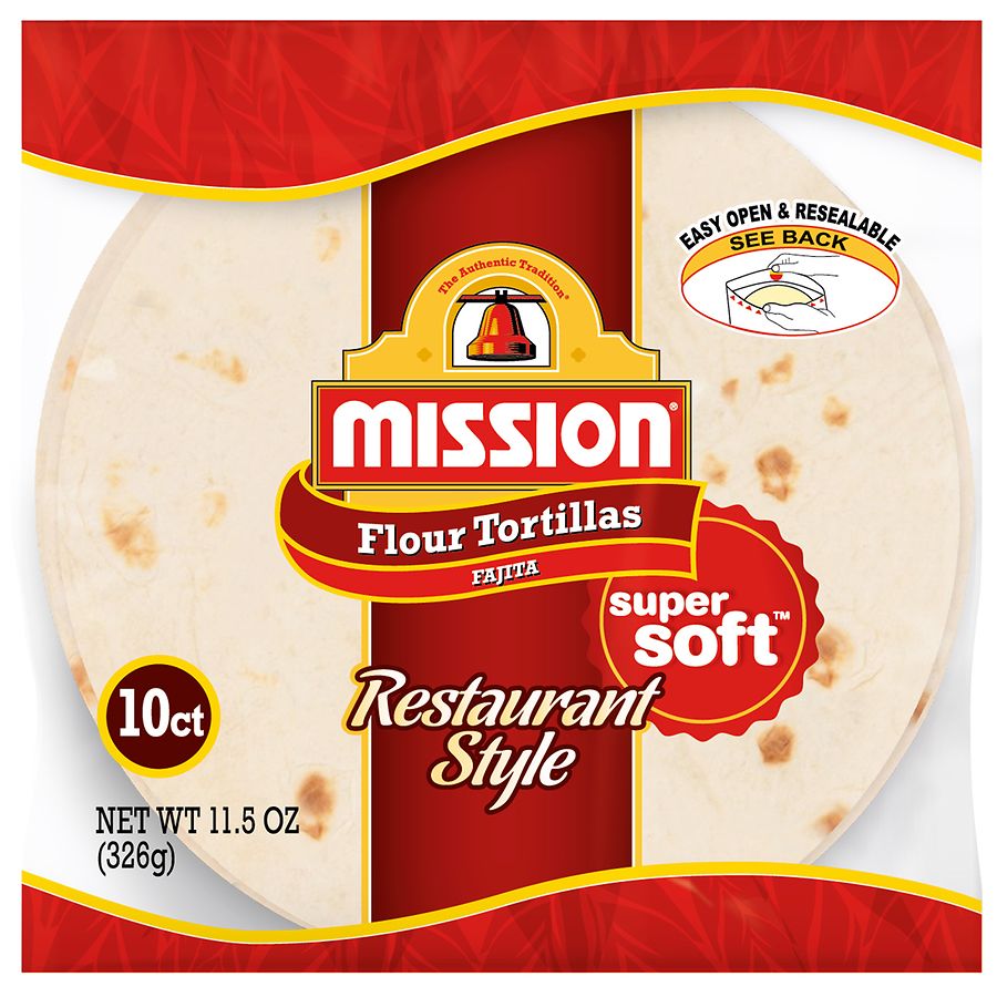 Mission Fajita Flour Tortillas