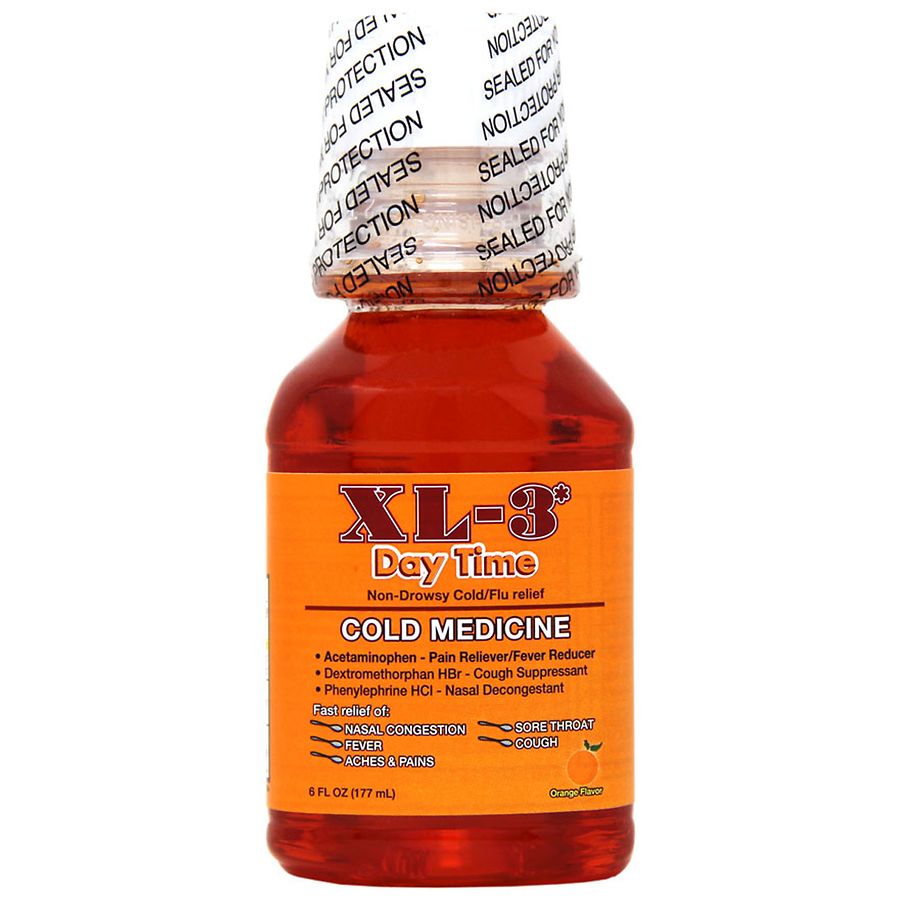 XL-3 Day Time Liquid Orange | Walgreens