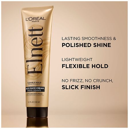 L'Oreal Paris Elnett Anti-Frizz Slick Back Styling Cream for
