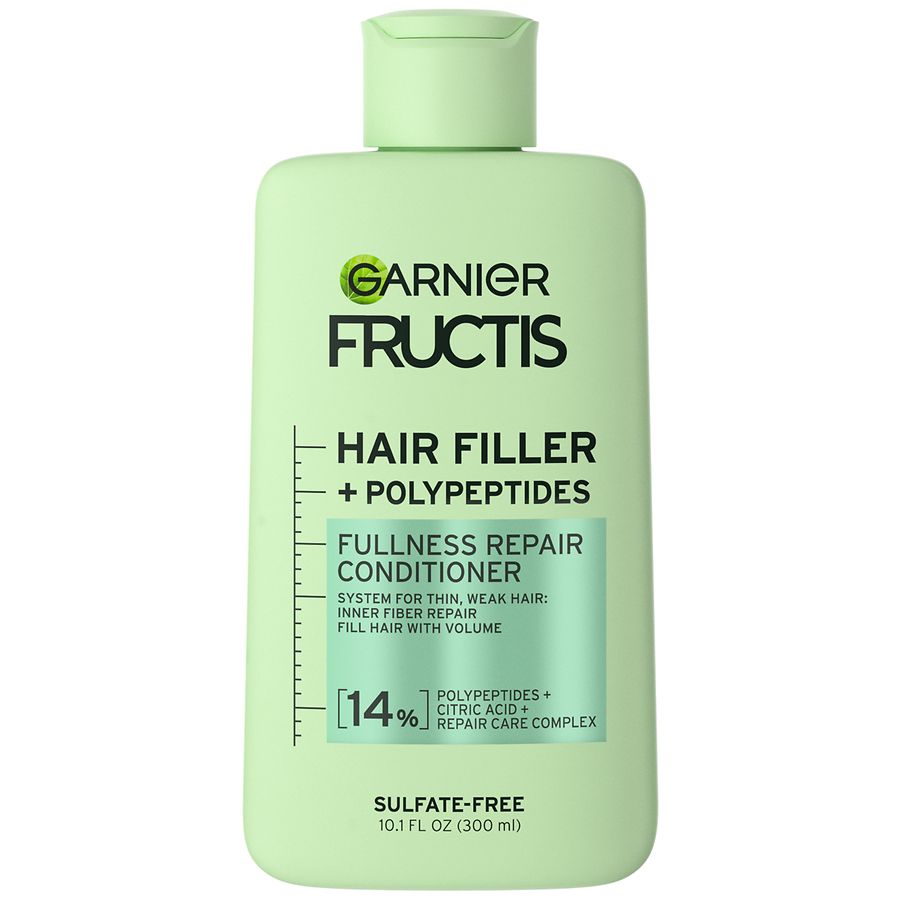 Garnier Fructis Fullness Repair Conditioner With Polypeptides For Thin, Weak Hair