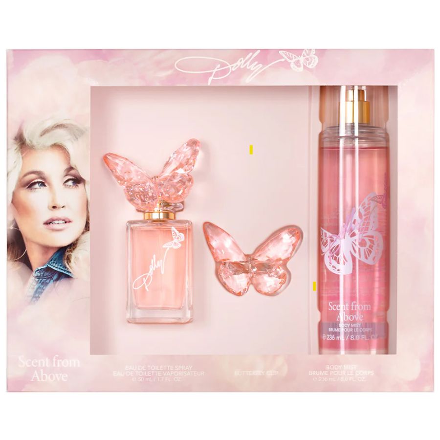 Dolly Parton Scent from Above Perfume Body offers Mist Spray NEW Gift Set