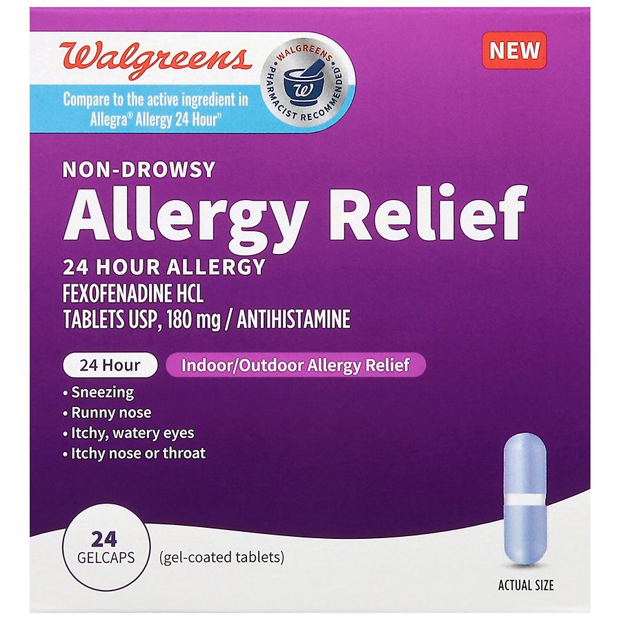 Walgreens Allergy Relief Gel Tabs