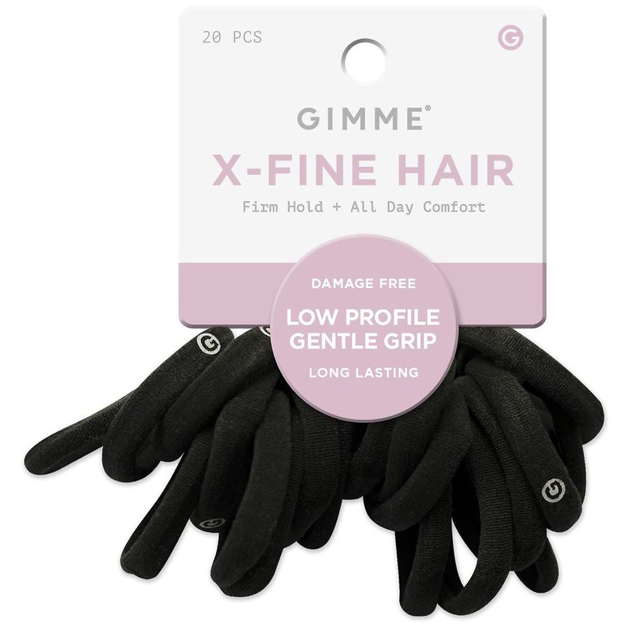 Gimme Hair Bands Fine Hair Black
