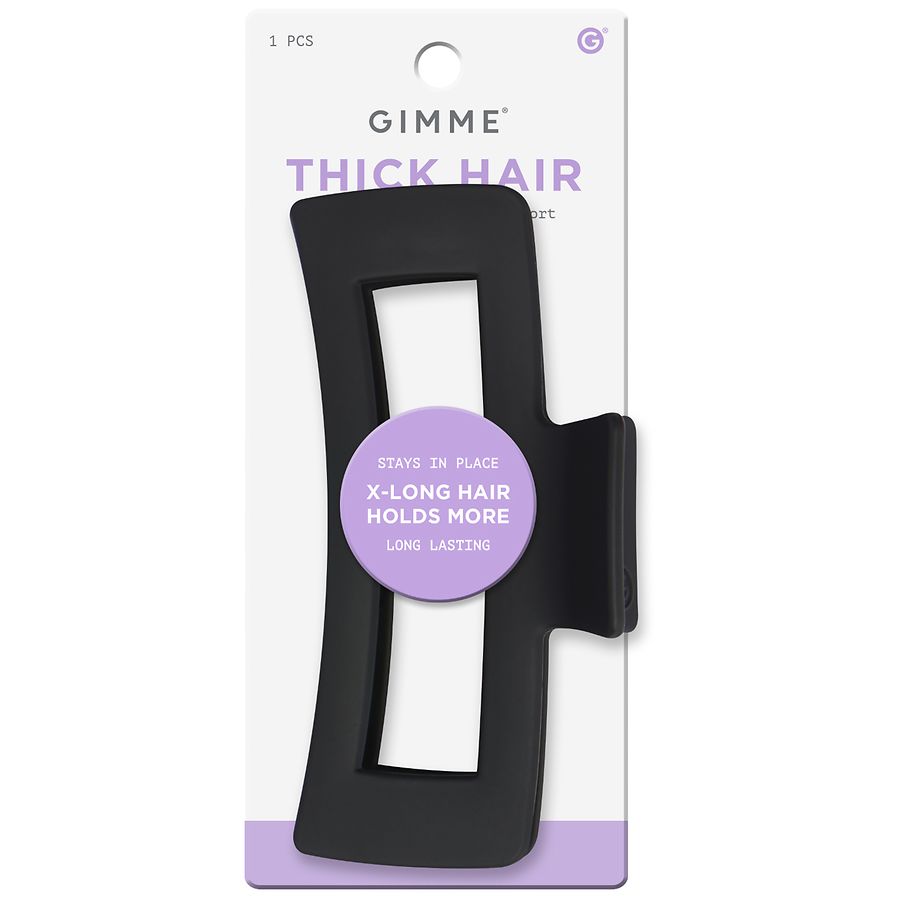 Gimme Claw Clip Thick Hair Black